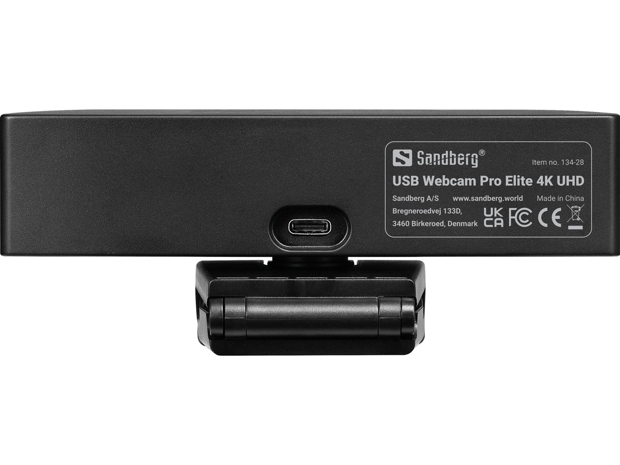 EAN 5705730134289 - Sandberg 134-28 cámara web 8,3 MP 3840 x 2160 Pixeles USB 2.0 Negro imagen 4