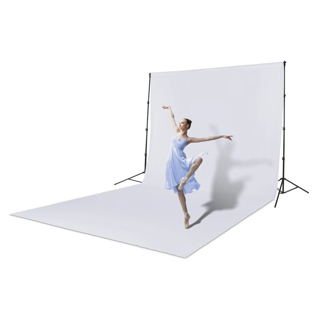 Hama Hintergrund Stoff Polytex 2,94 X 6m Weiss Non-Wrinkle