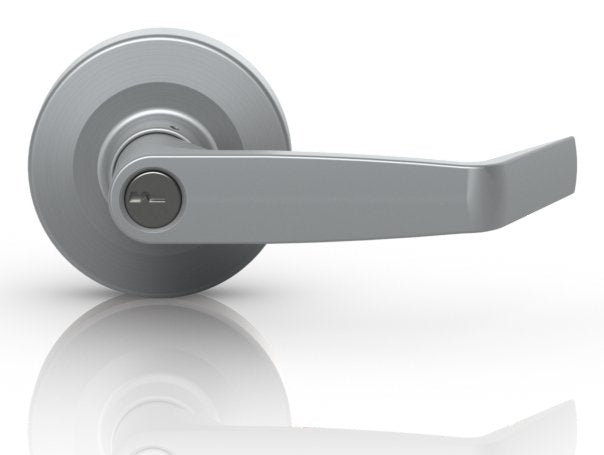 A Single-Latched Bar Installed On Emergency Exit