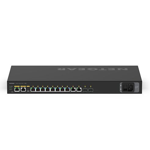 Netgear 12-Port Av Line M4250-10g2xf-Poe++ 8x1g Utra90 Poe++ 802.3bt 720w 2x1g 2xsfp+ Managed Switch