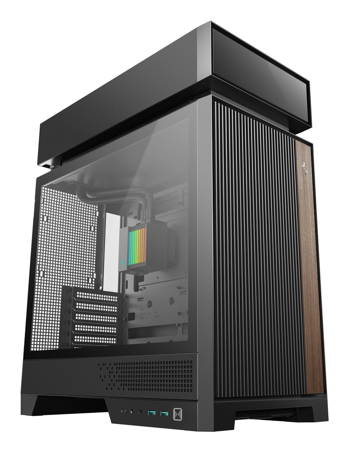 Caja Pc Midi Deepcool Cl6600 360mm Aio Negro R-Cl6600-Bknna0-G-1