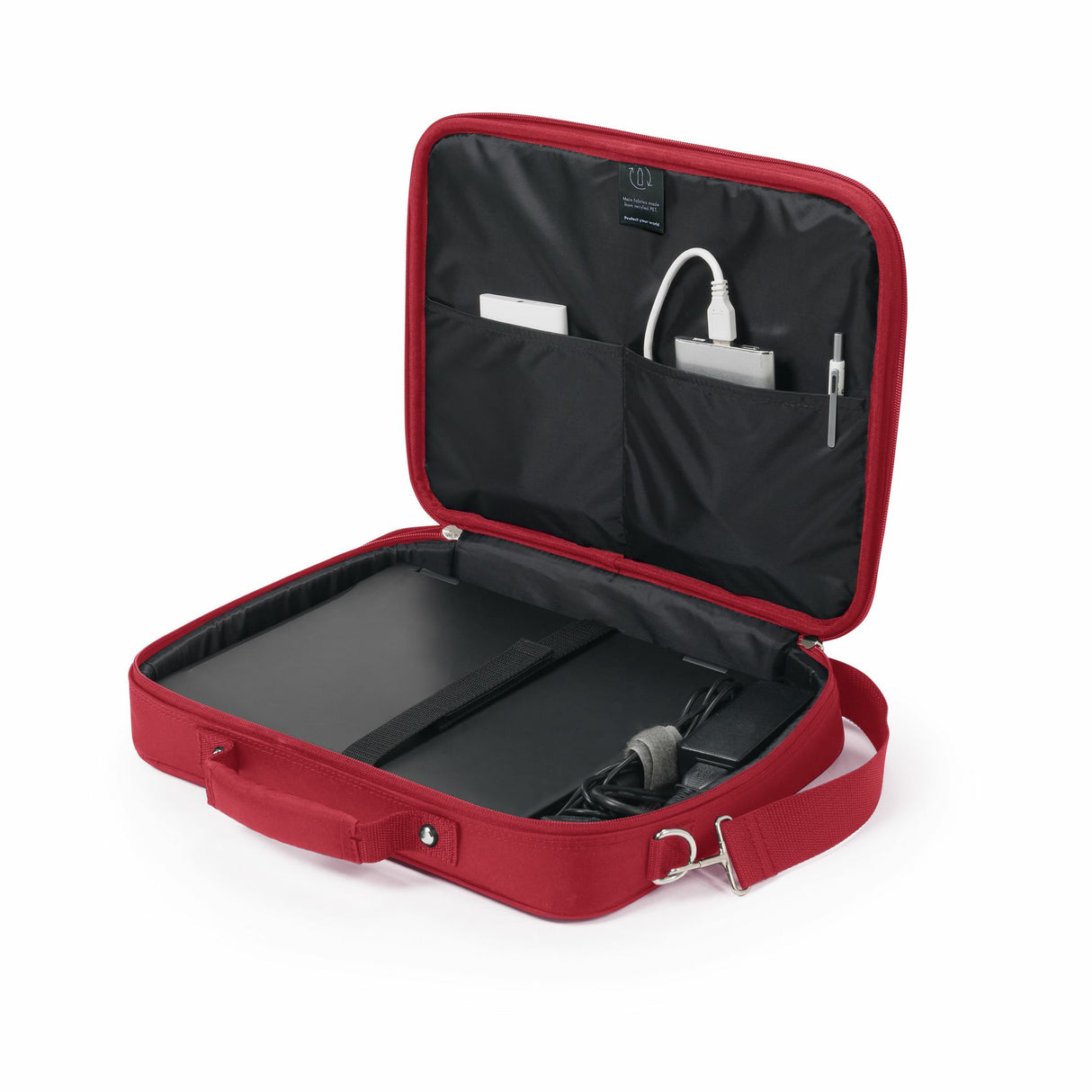 EAN 7640186418935 - DICOTA Eco Multi BASE 39,6 cm (15.6") Maletín Rojo imagen 7