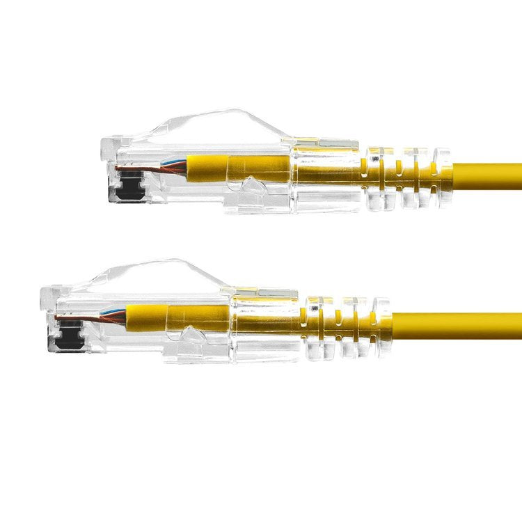 Proxtend Slim U/Utp Cat6 Lszh Awg 28 Yellow 5m