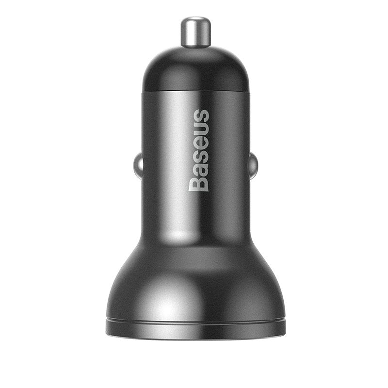 EAN 6953156215405 - Baseus AB2XUSBAKBK cargador de dispositivo móvil Universal Negro, Gris Encendedor de cigarrillos Auto imagen 4