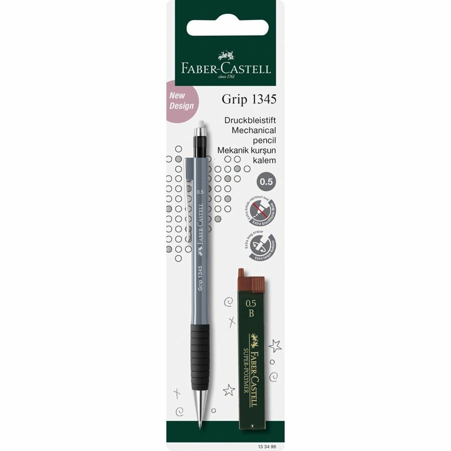 Faber-Castell 133496 - Portaminas (12 Minas Incluidas, 0,5 Mm)