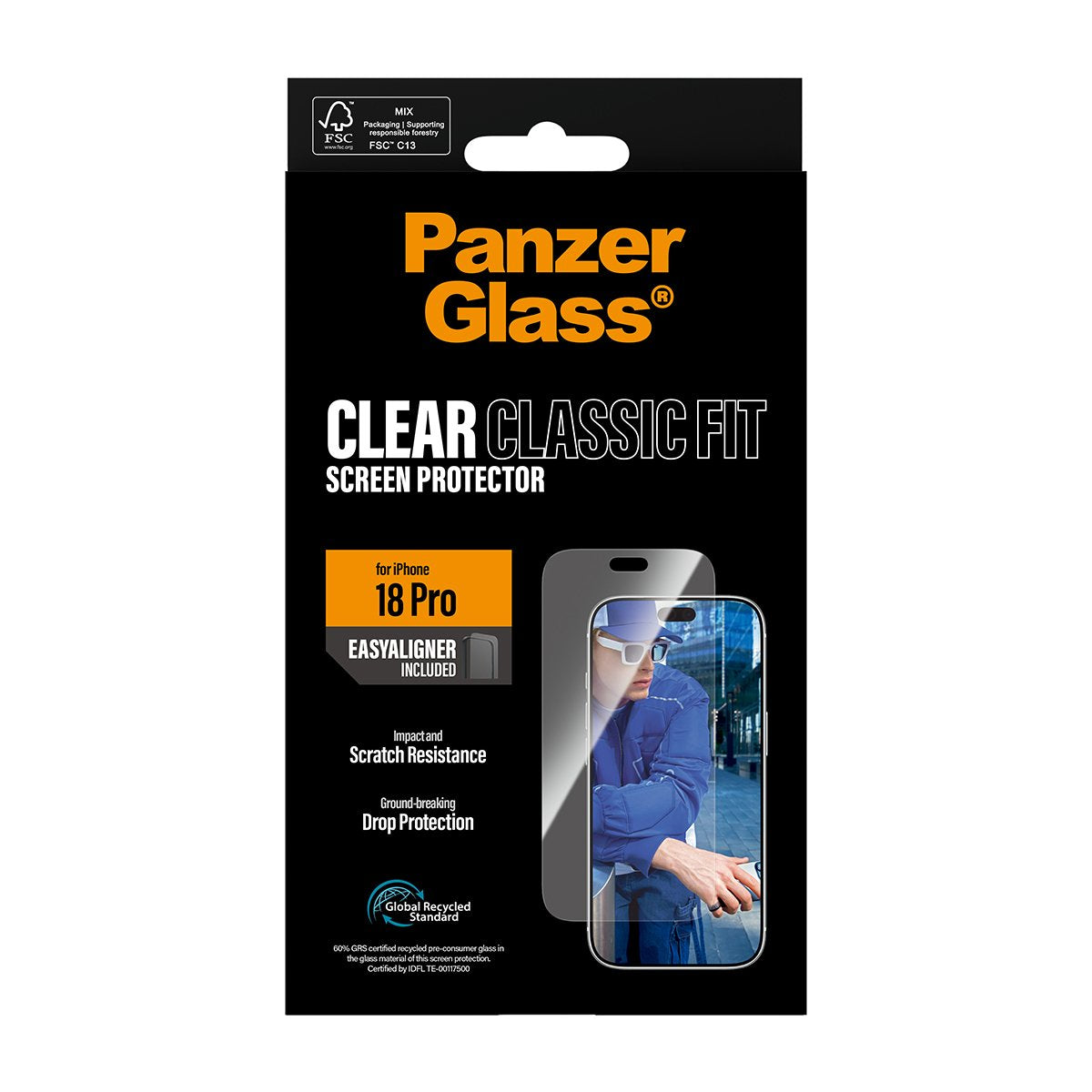Panzerglass Screen Protector Iphone 18 Pro - Classic Fit