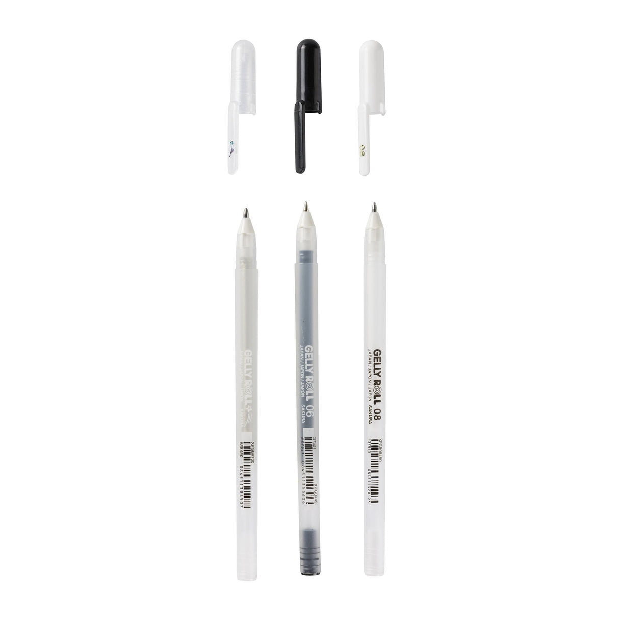 EAN 8712079395742 - Sakura Gelly Roll Bolígrafo de gel con tapa Negro, Blanco 3 pieza(s) imagen 3