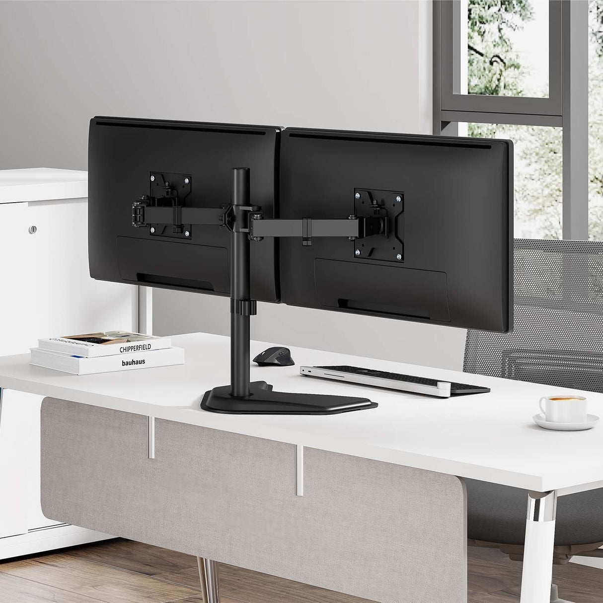 EAN 8435739901441 - AISENS DT32TSR-285 soporte para monitor 81,3 cm (32") Escritorio imagen 4