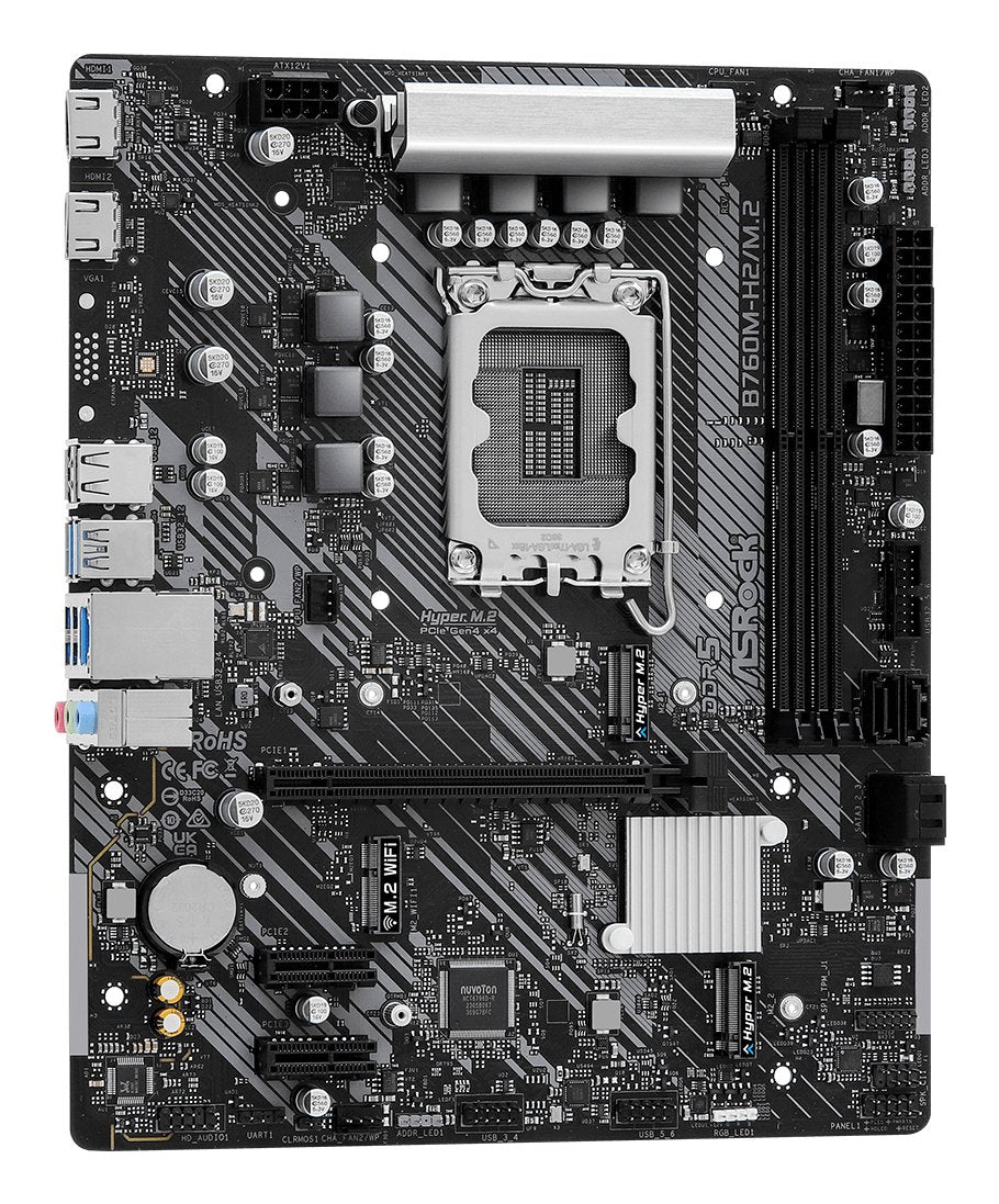 EAN 4710483944215 - Asrock B760M-H2/M.2 Intel B760 LGA 1700 micro ATX imagen 4