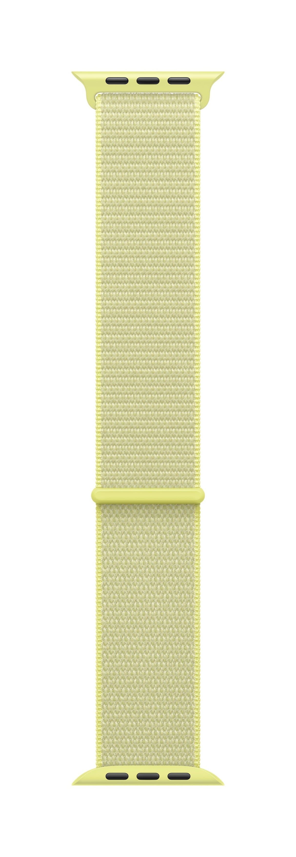 Apple Loop Para Reloj Inteligente 46mm 145 220 Mm Amarillo Neón Para Watch Hermès Series 9 Se 3 Series 10 Series 11 Series 8 Series 9 Ultra 2 Ultra 3