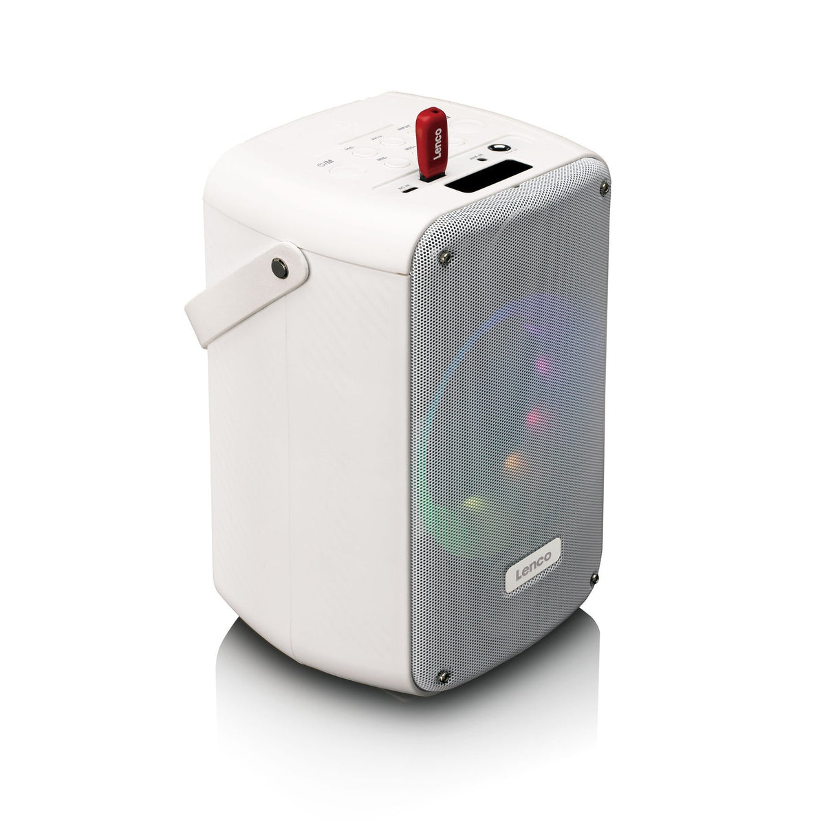 EAN 8711902081296 - Lenco BTC-060WH altavoz Blanco Inalámbrico y alámbrico 20 W imagen 10