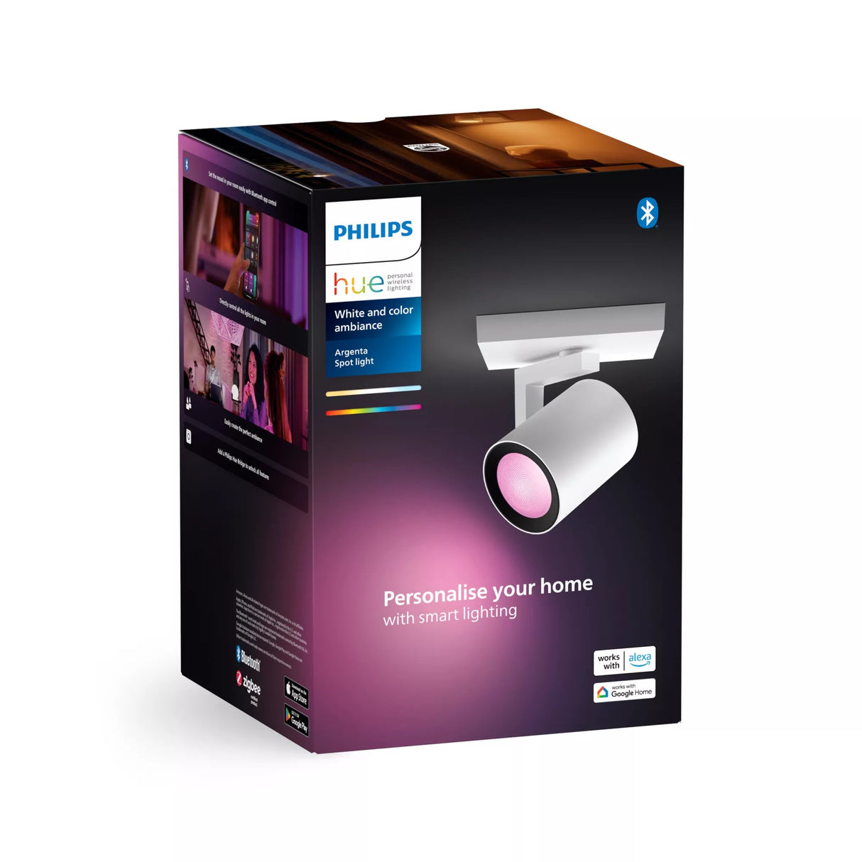 EAN 8720169318250 - Philips Hue White and Color ambiance 8720169318250 iluminación inteligente Bluetooth/Zigbee 4,2 W imagen 4