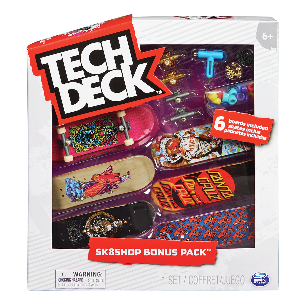 Tech Deck - Skate Shop Bonus - Paquete De Modelo Aleatorio - Ref. 6028845