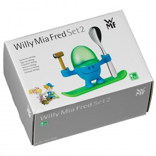 Wmf 0616687620 Mcegg Eierbecher Con Löffel, Aal