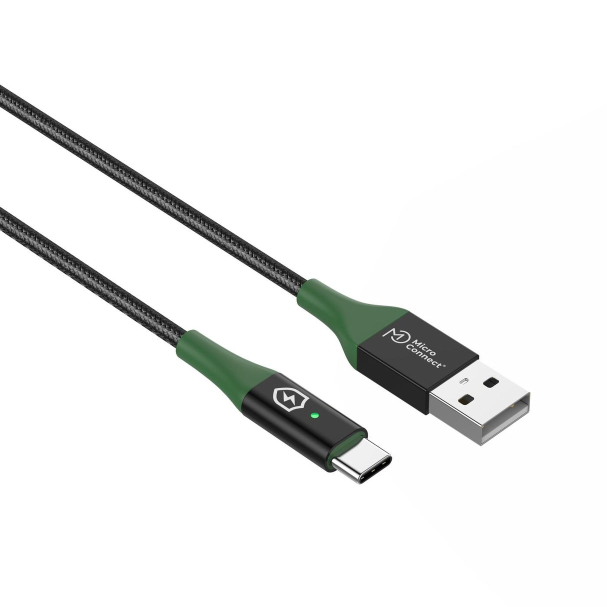 EAN 5715063388280 - Microconnect MC-SMART USB-A-C-02 cable USB USB 2.0 2 m USB A USB C Negro, Verde imagen 3
