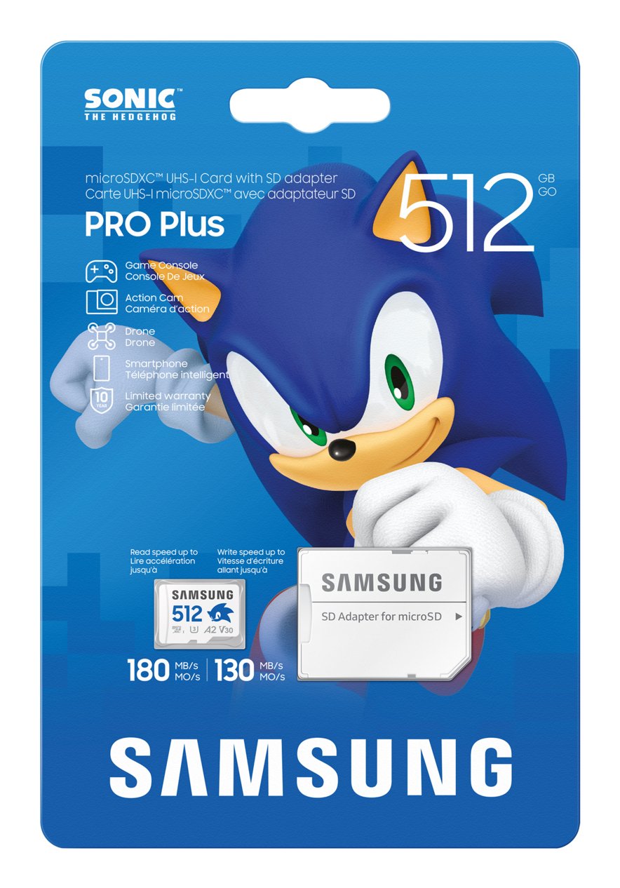 Sd Microsd Card 512gb Samsung Sonic Inkl. Adaptador Retail
