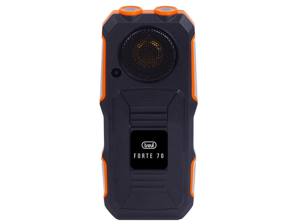 Telefono Trevi Antigolpes Forte 70 Negro-Naranja