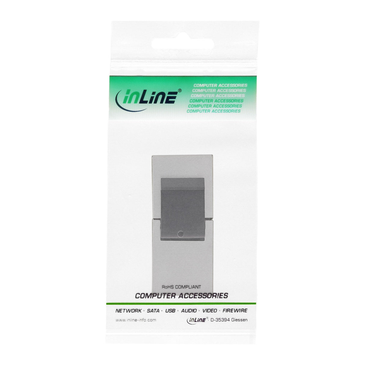 Adaptador Hembra Inline Rj45 Snap-In Cat.5e