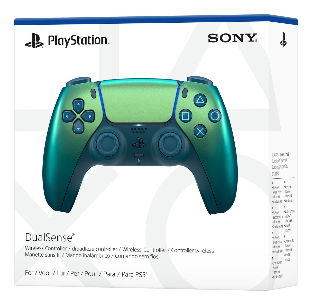 EAN 0711719023913 - Sony DualSense Verde azulado Bluetooth/USB Gamepad Analógico/Digital PlayStation 5, Android, MAC, PC, iOS imagen 9