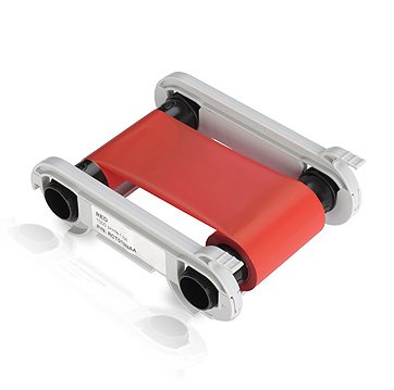 Ribbon Evolis Original Monocromo Rojo - 1000 Tarjetas - Primacy