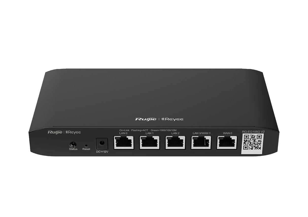 Router Ruijie Reyee Rg-Eg105g V2 5-Port 10/100 Mbps Desktop Switch