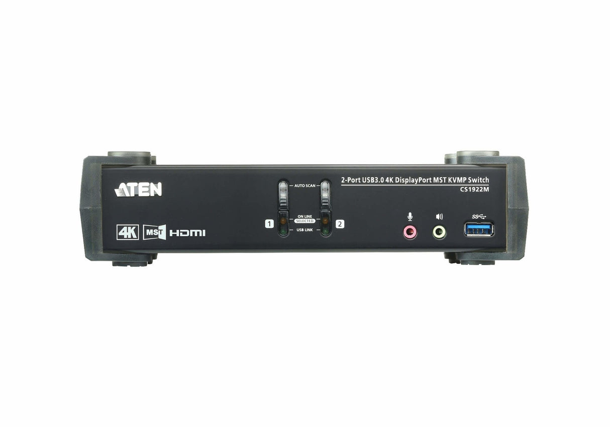 EAN 0672792007743 - ATEN CS1922M interruptor KVM Negro imagen 2