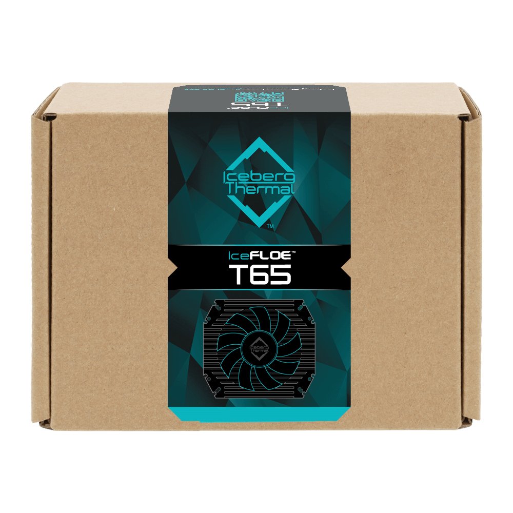 EAN 1230000071307 - Iceberg Thermal IceFLOE T65 Procesador Enfriador 8 cm Acero inoxidable 1 pieza(s) imagen 6