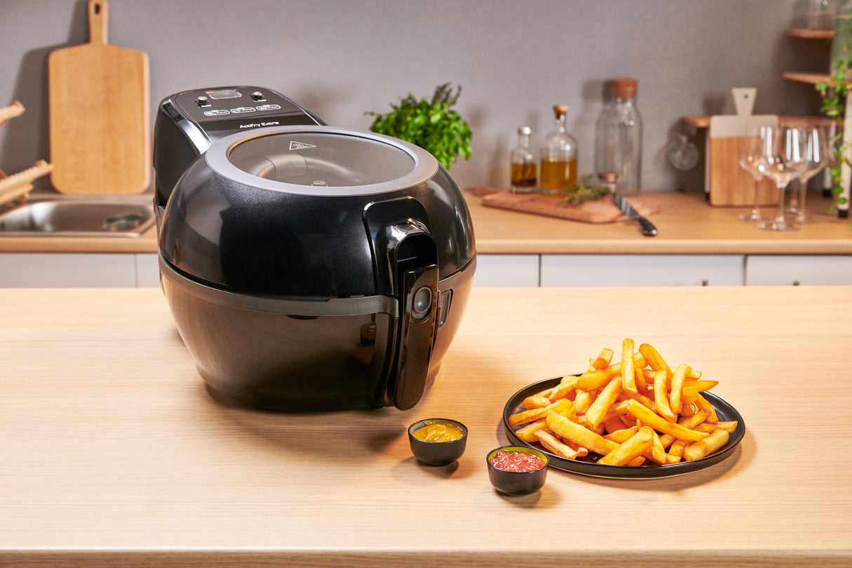 EAN 3045380017641 - Tefal ActiFry Extra FZ7228 Sencillo Independiente 1500 W Freidora de aire caliente Negro imagen 5