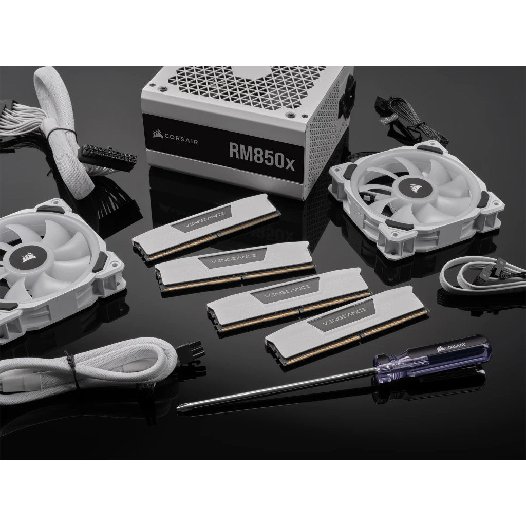 Memoria Corsair Ddr5 32gb 2x16gb Pc5600 Vengeance Blanca Cmk32gx5m2b5600c40w