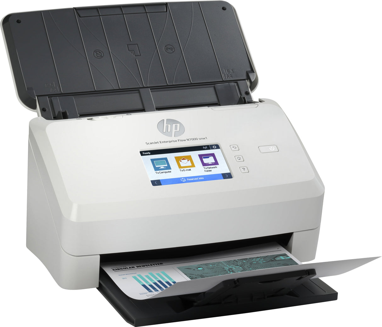 Hp Scanjet Enterprise Flow N7000 Snw1, Alimentador De Escáner Gris