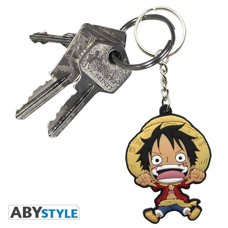 Llavero Pvc Abystyle Luffy Super Deformed