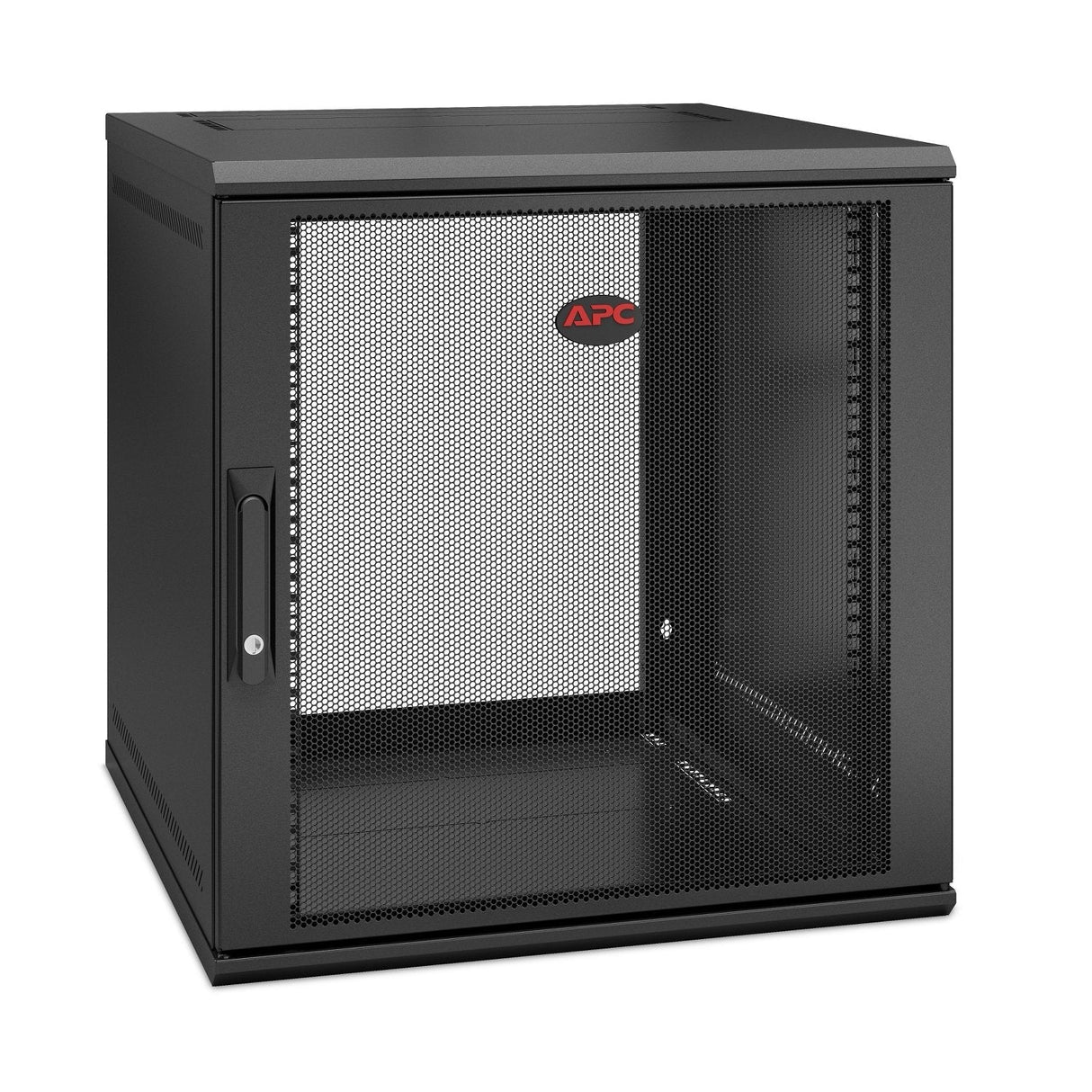 Apc Netshelter Wx 12u Single Hinged Wall-Mount Enclosure 600mm Deep Bastidor De Pared Negro