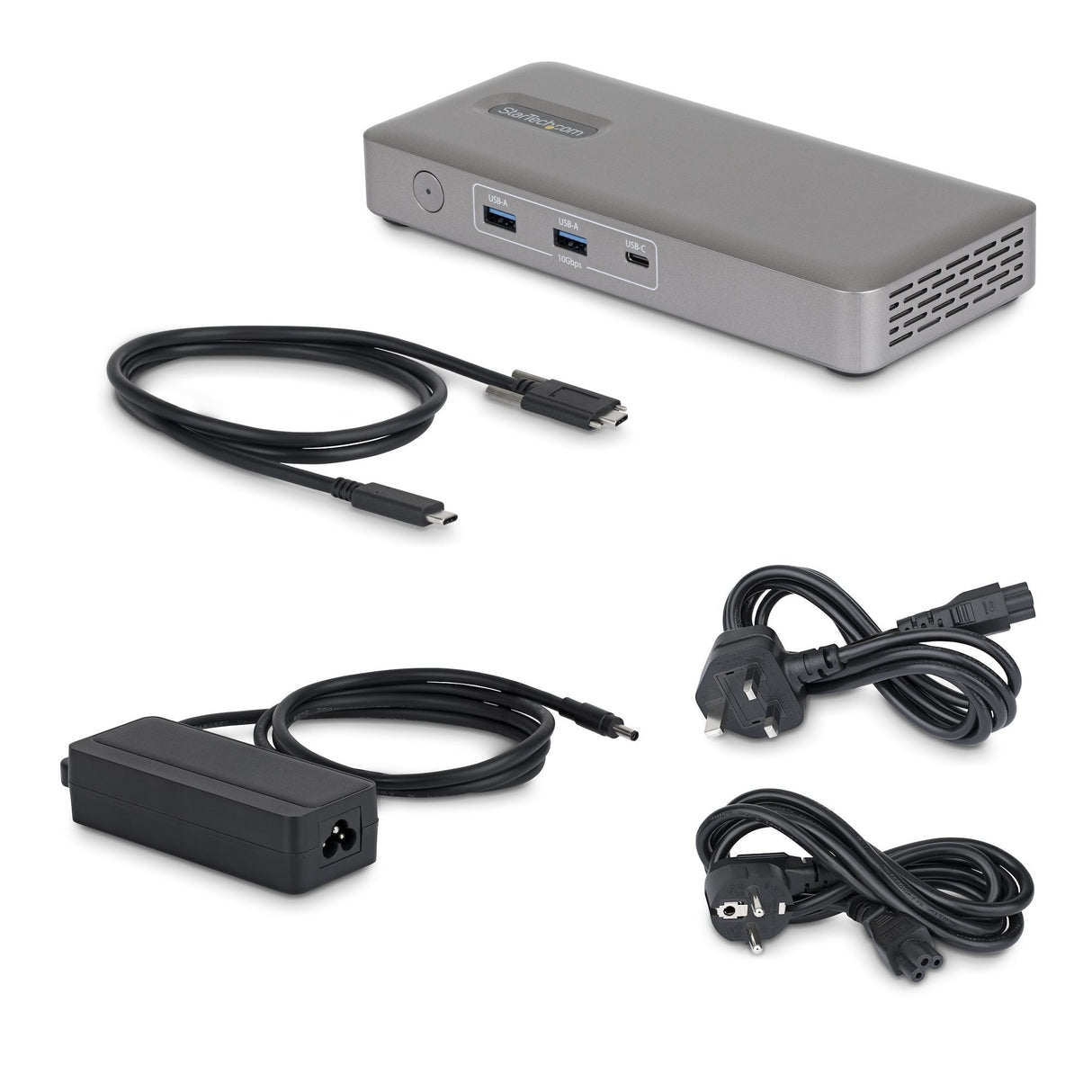 EAN 0065030921930 - StarTech.com 208UE-USB4-DOCK base para portátil y replicador de puertos Alámbrico Gris imagen 4