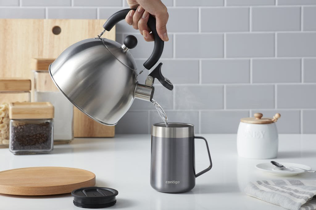 EAN 0840276163562 - CONTIGO 2174673 taza de viaje 420 ml Gris Acero inoxidable imagen 4
