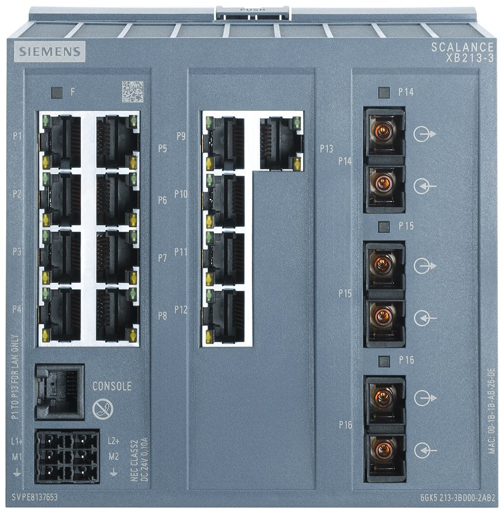 Siemens Switch 6gk5213-3bd00-2tb2 6gk52133bd002tb2 - Switch - 1 Gbps