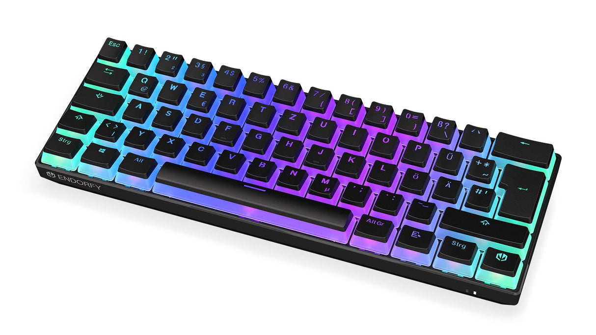 Teclado Alemán Endorfy Thock Compact Rf Inalámbrica + Usb Qwertz