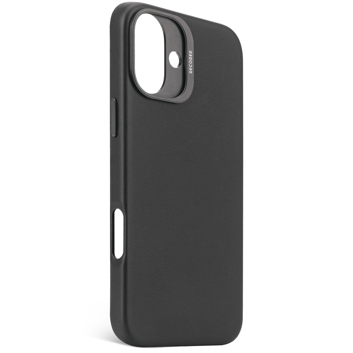 Decoded Leather Backcover Iphone 16 Plus Black