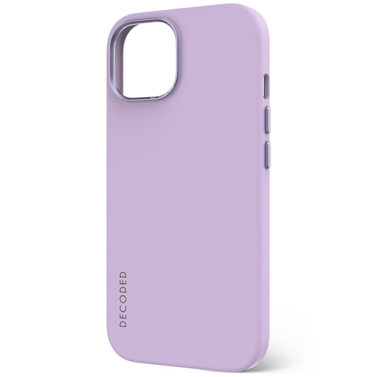 Decoded Antimicrobial Silicone Backcover Ip 15 Plus Lavender