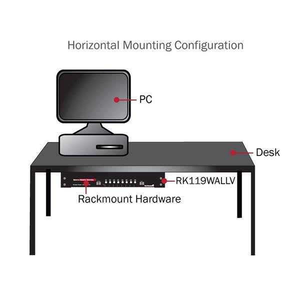 EAN 0065030834414 - StarTech.com RK419WALLV armario rack Bastidor de pared Negro imagen 4