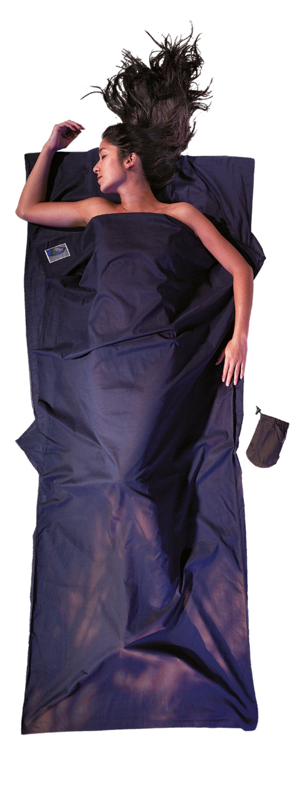 Cocoon Travelsheet Saco De Dormir Rectangular Algodón Azul