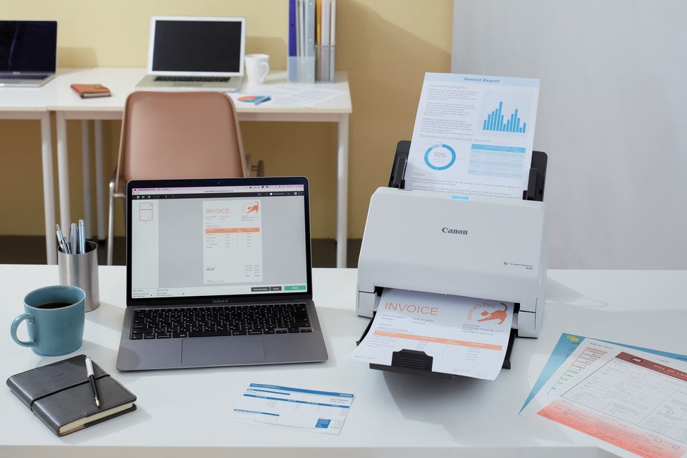 EAN 4528472111513 - Canon imageFORMULA R30 ADF + escáner alimentado por hojas 600 x 600 DPI A4 Blanco imagen 8