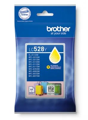 Brother Lc528yp Ink Jet Amarillo Hc Para J4