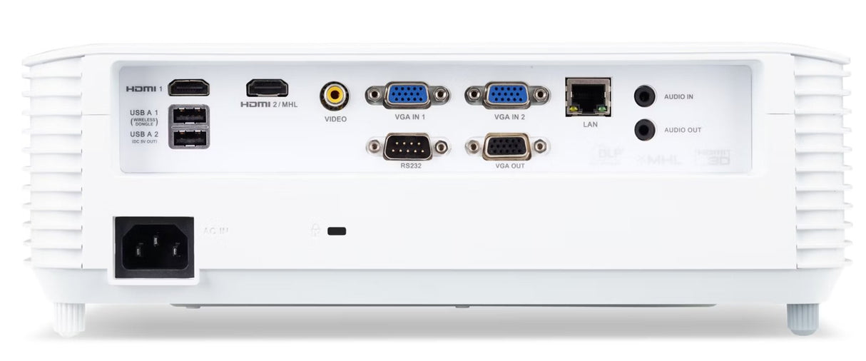 EAN 4713883595780 - Acer S1386WHN Proyector de alcance estándar 3600 lúmenes ANSI DLP WXGA (1280x800) 3D Blanco imagen 6