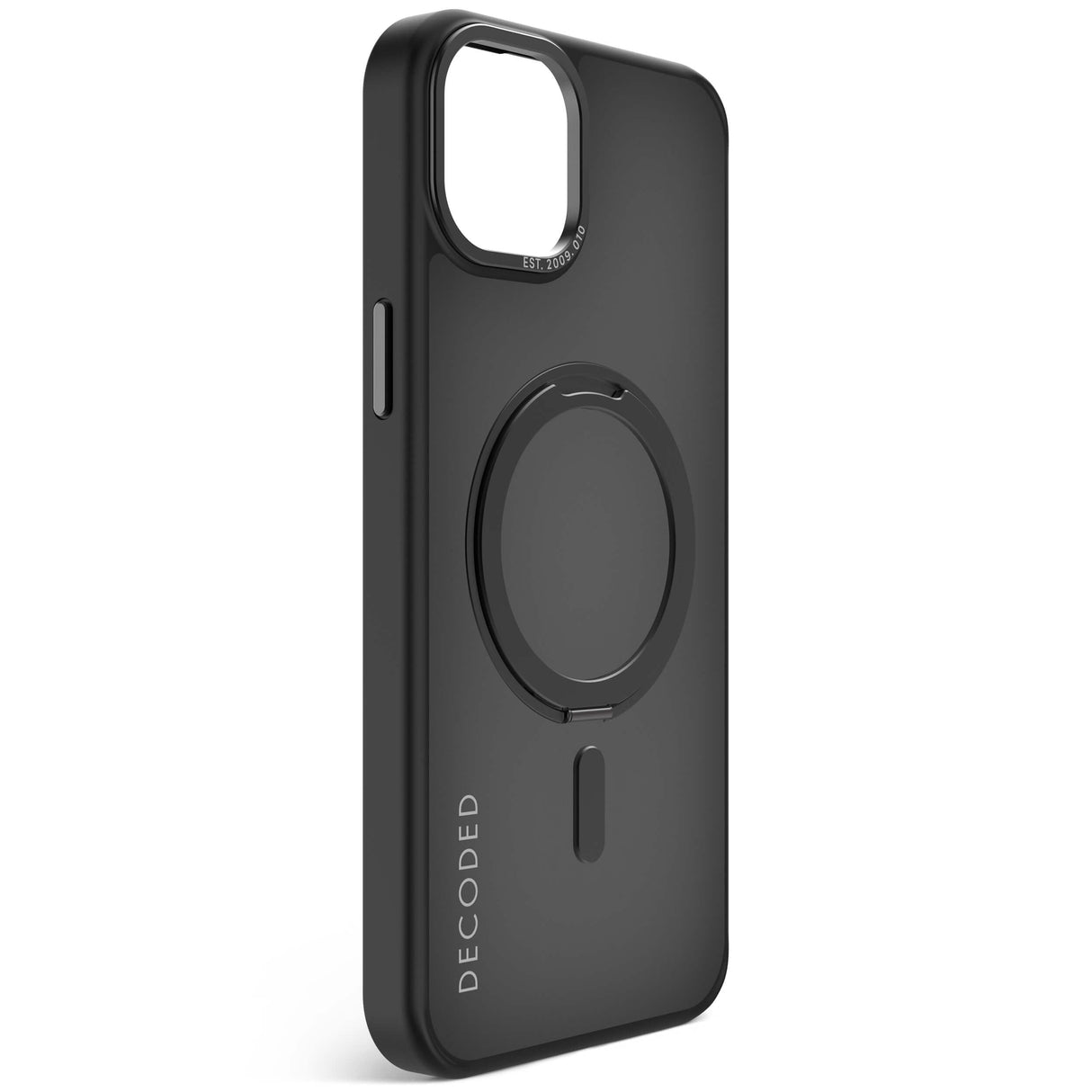Decoded Recycled Plastic Loop Stand Backcover Ip 15 Plus Black