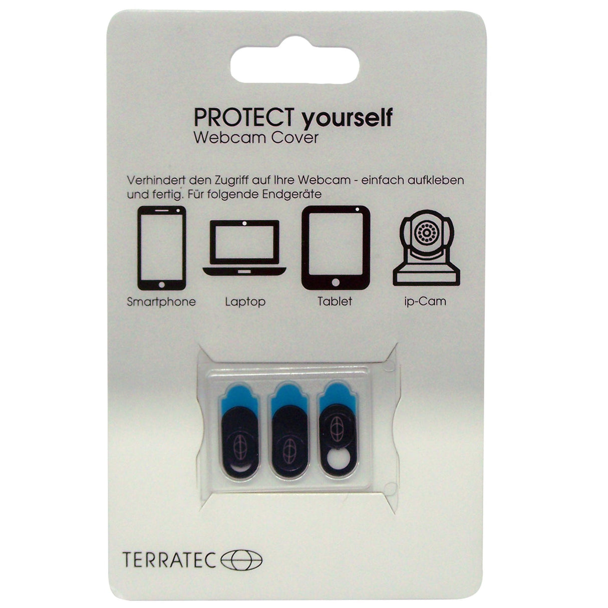 Terratec Webcam Funda Protégete Pack De 3