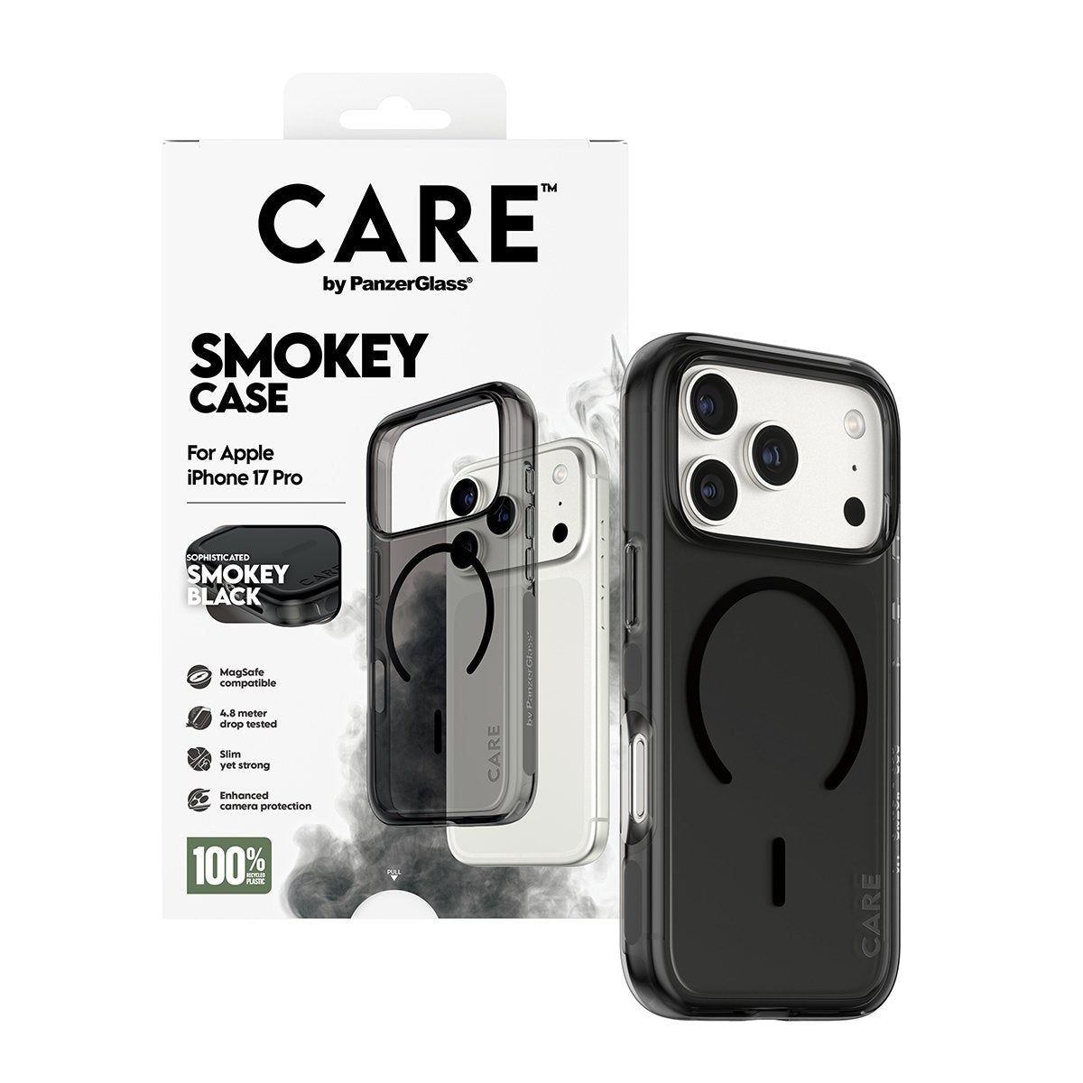 Care By Panzerglass Case Urban Expl Smokey Bk Magsafe Ip 17 Pro