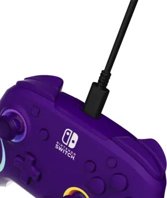 Pdp Afterglow Wave Wireless Controller Ns Purple