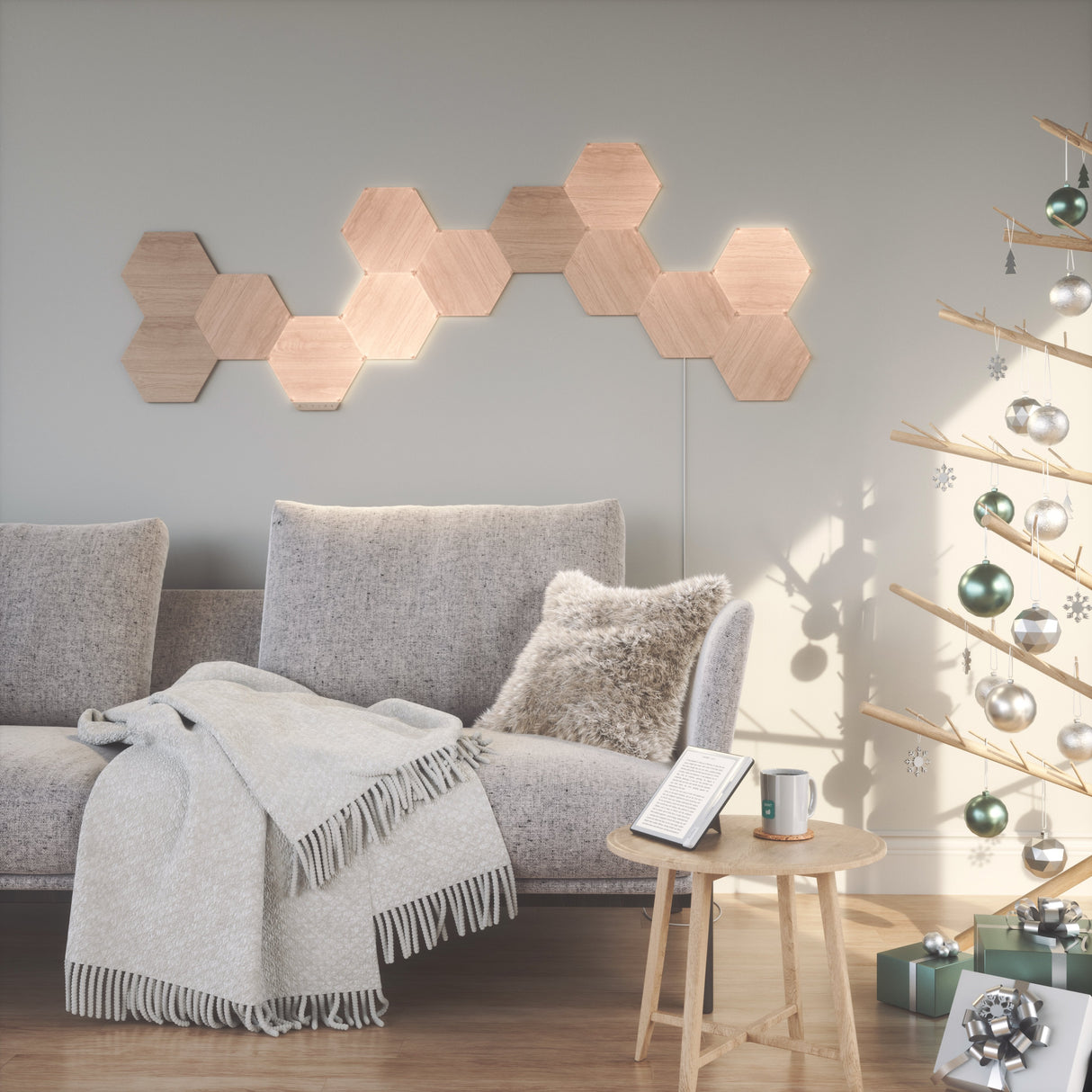 Panel Led Nanoleaf Elements Hexagons Starterkit 13pk