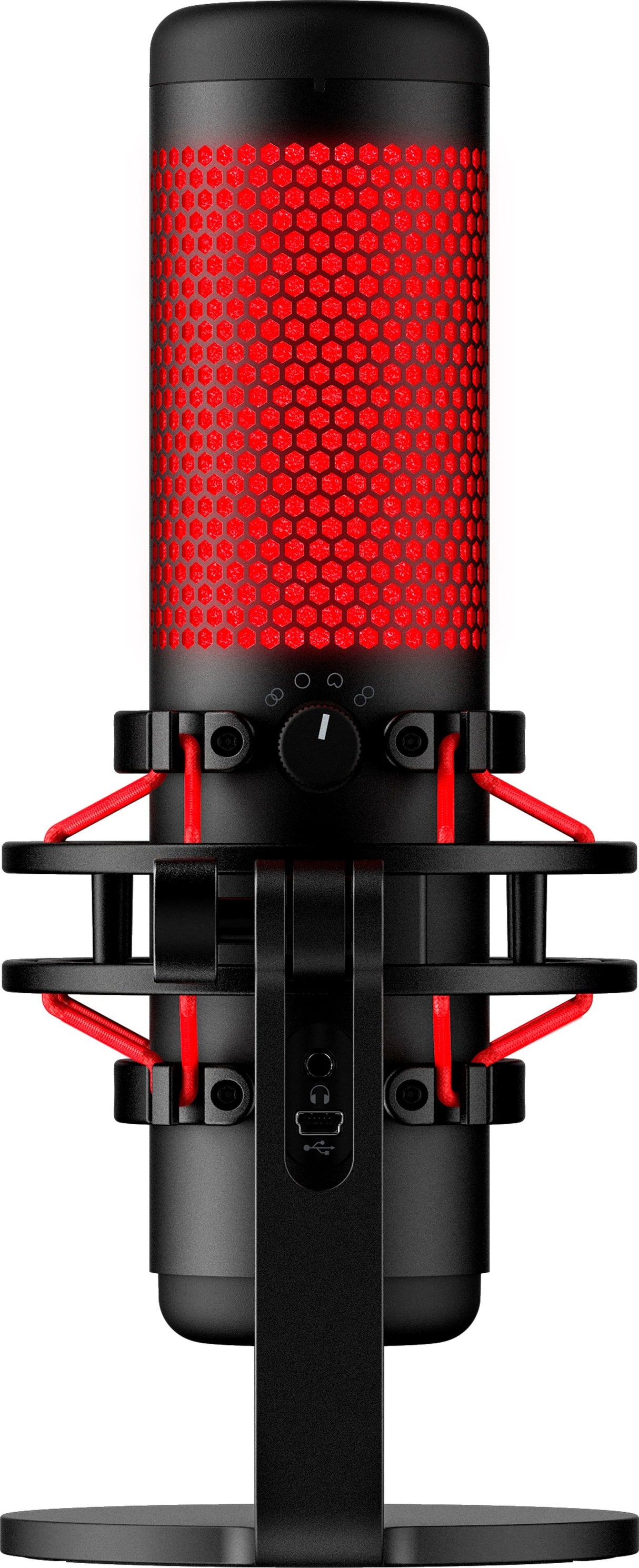 EAN 0196188049471 - HyperX QuadCast - USB Microphone (Black-Red) - Red Lighting Micrófono para PC imagen 4