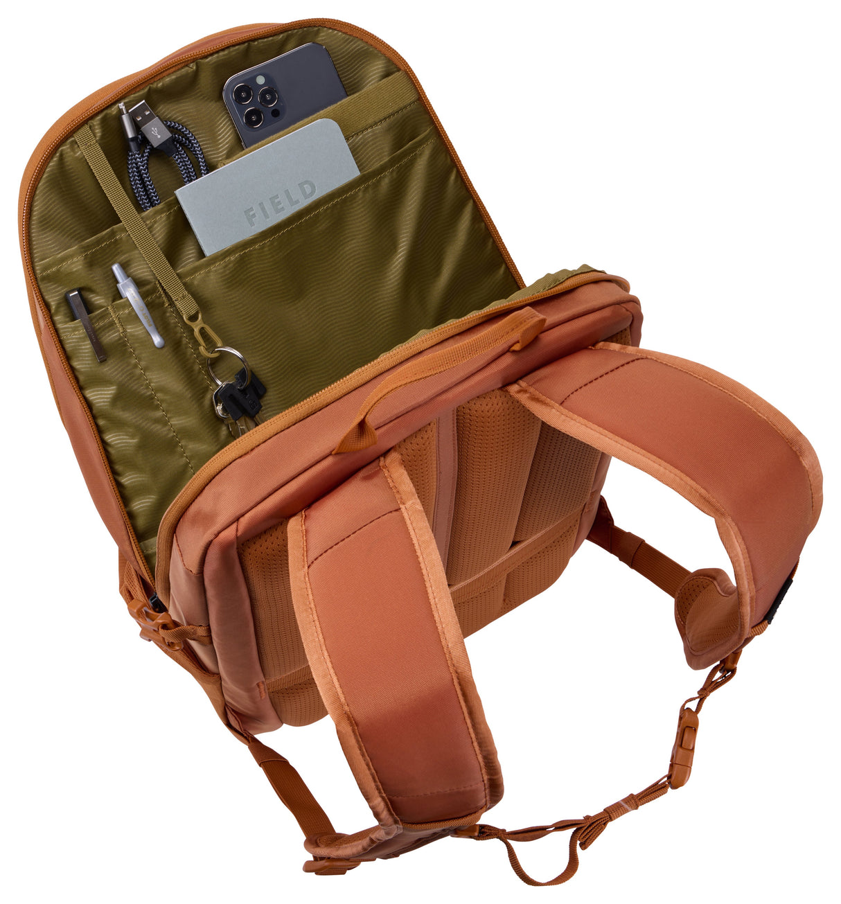 EAN 0085854257183 - Thule EnRoute TEBP4216 Natural orange mochila Mochila informal Naranja Nylon imagen 6